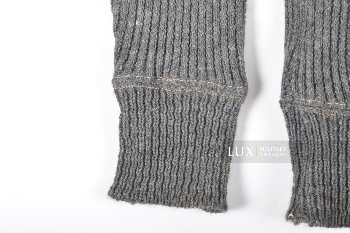 Late-war German standard wool sweater, « crew neck » - photo 9