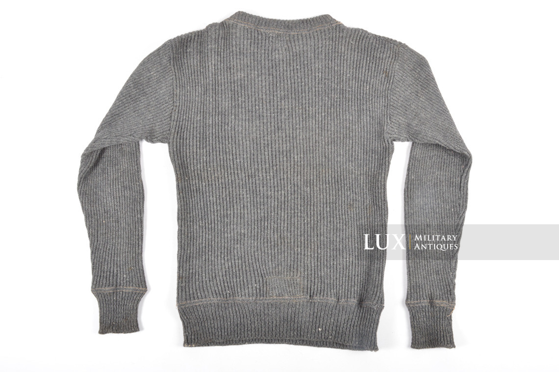 Late-war German standard wool sweater, « crew neck » - photo 14