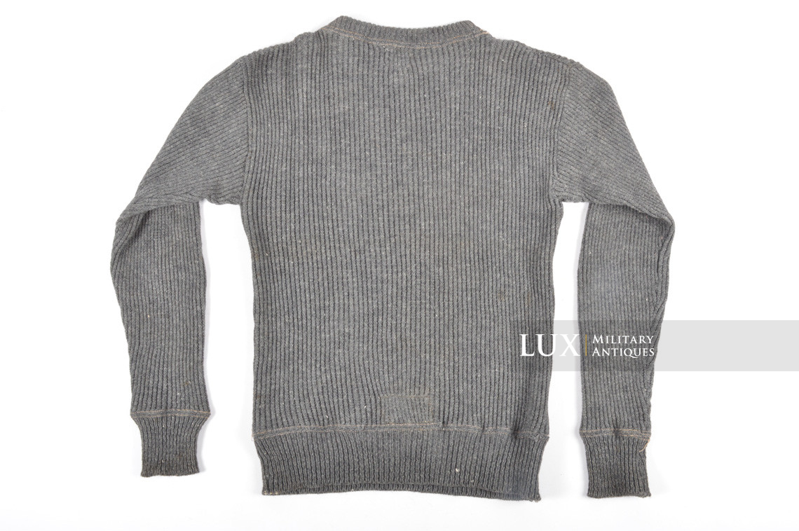 Late-war German standard wool sweater, « crew neck » - photo 13