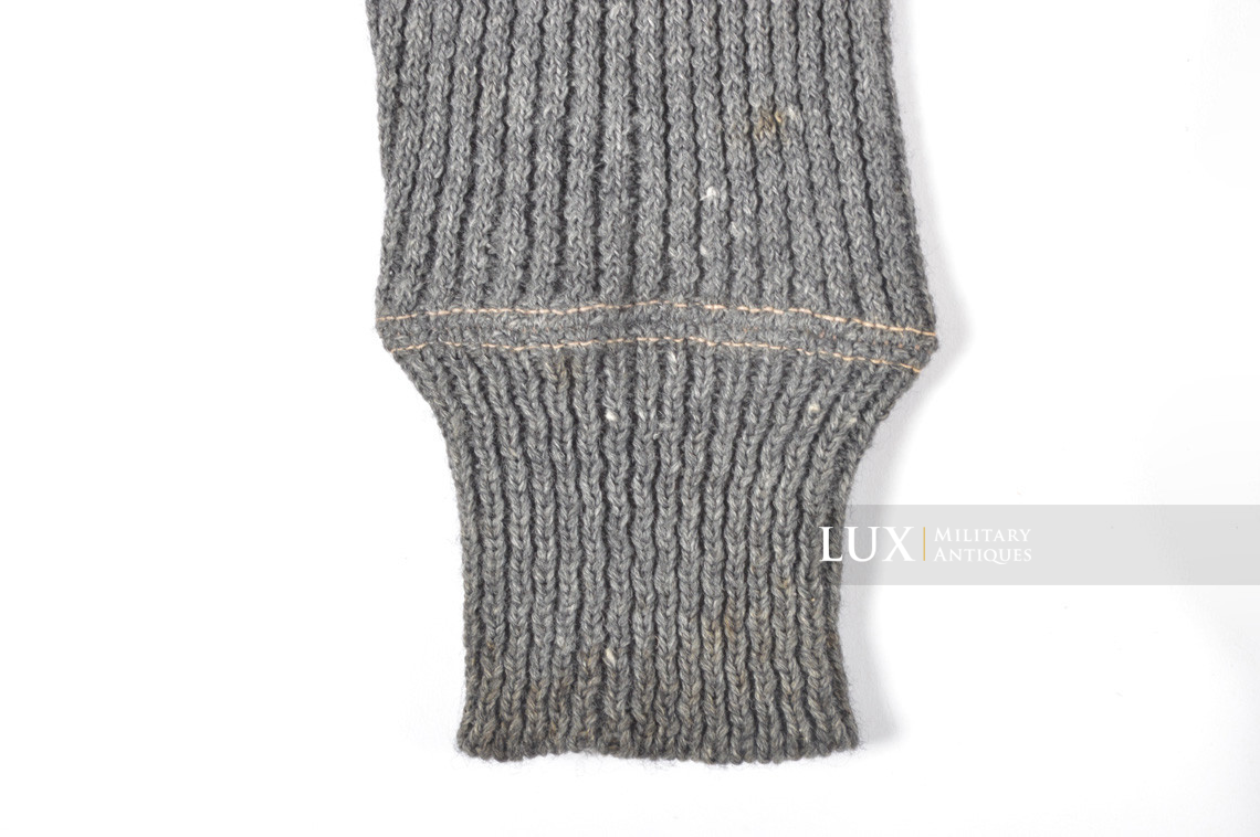 Late-war German standard wool sweater, « crew neck » - photo 15