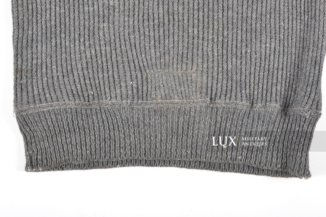 Late-war German standard wool sweater, « crew neck » - photo 16