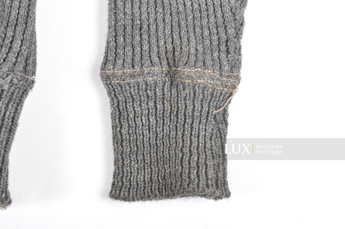 Late-war German standard wool sweater, « crew neck » - photo 18