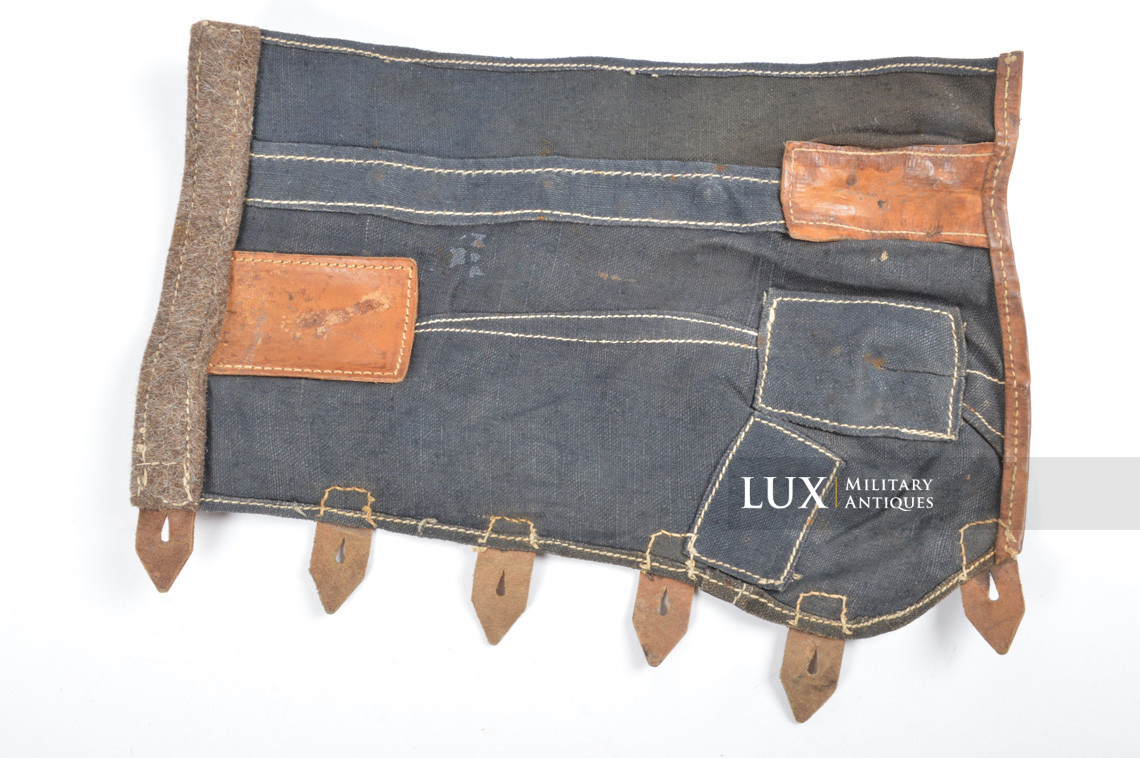 Unissued mid-war German k98 blue canvas receiver cover, « jgh1942 » - photo 16