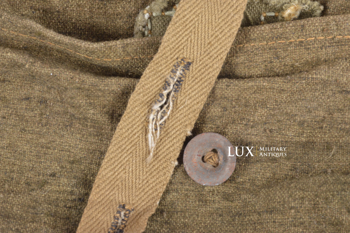 Rare sac en toile pour le paquetage d'assaut allemand fin de guerre, « RBNr » - photo 8