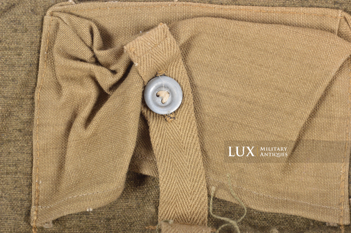Rare sac en toile pour le paquetage d'assaut allemand fin de guerre, « RBNr » - photo 9