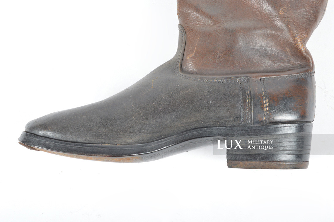 German issued combat brown jackboots - photo 16