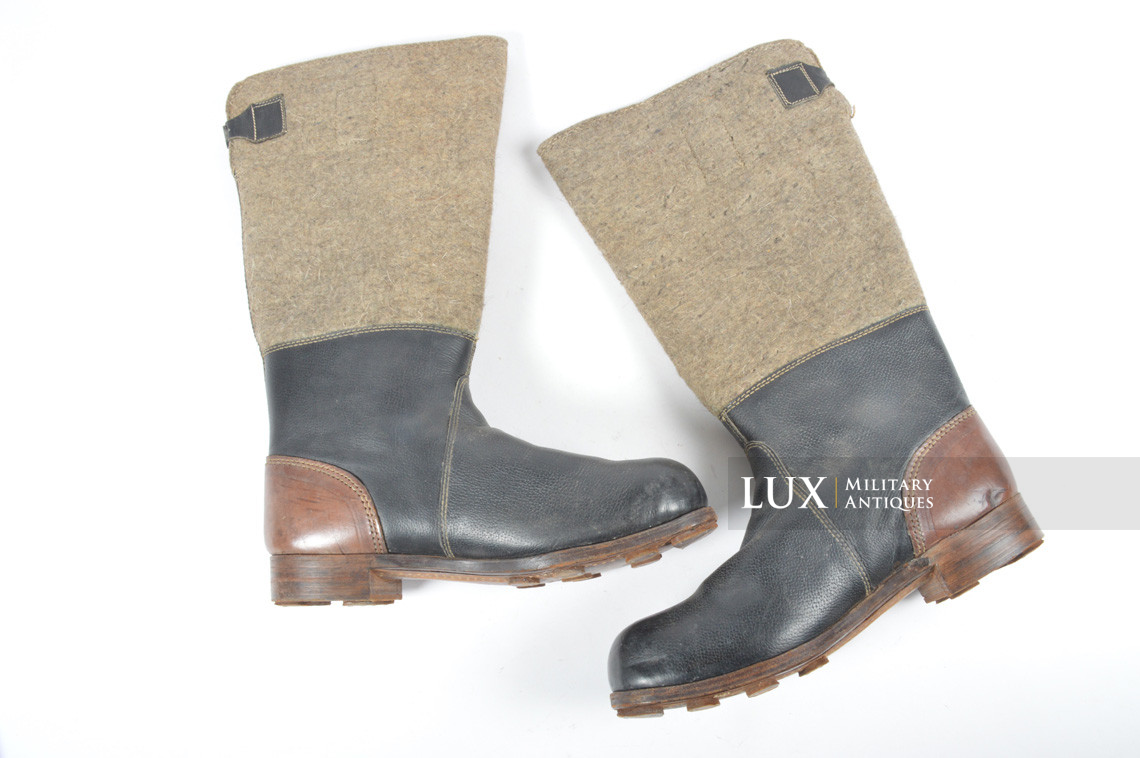 Paire de bottes allemandes hiver, « RBNr » - photo 7