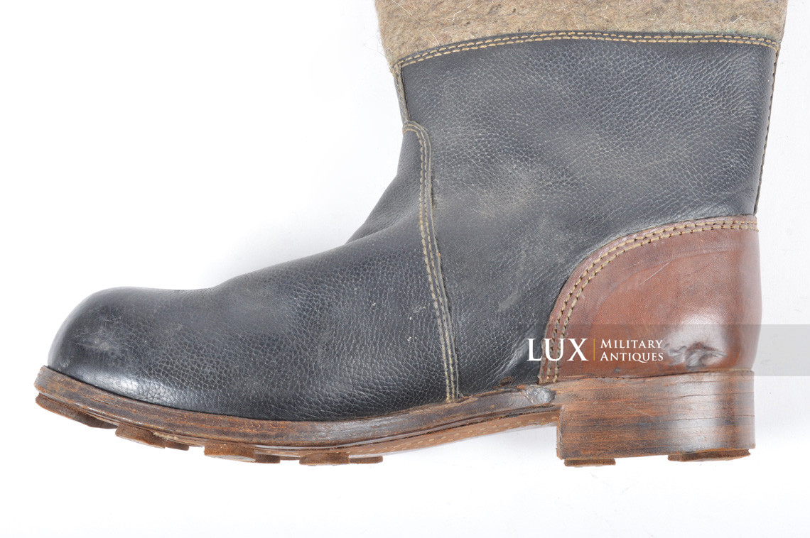 Paire de bottes allemandes hiver, « RBNr » - photo 13