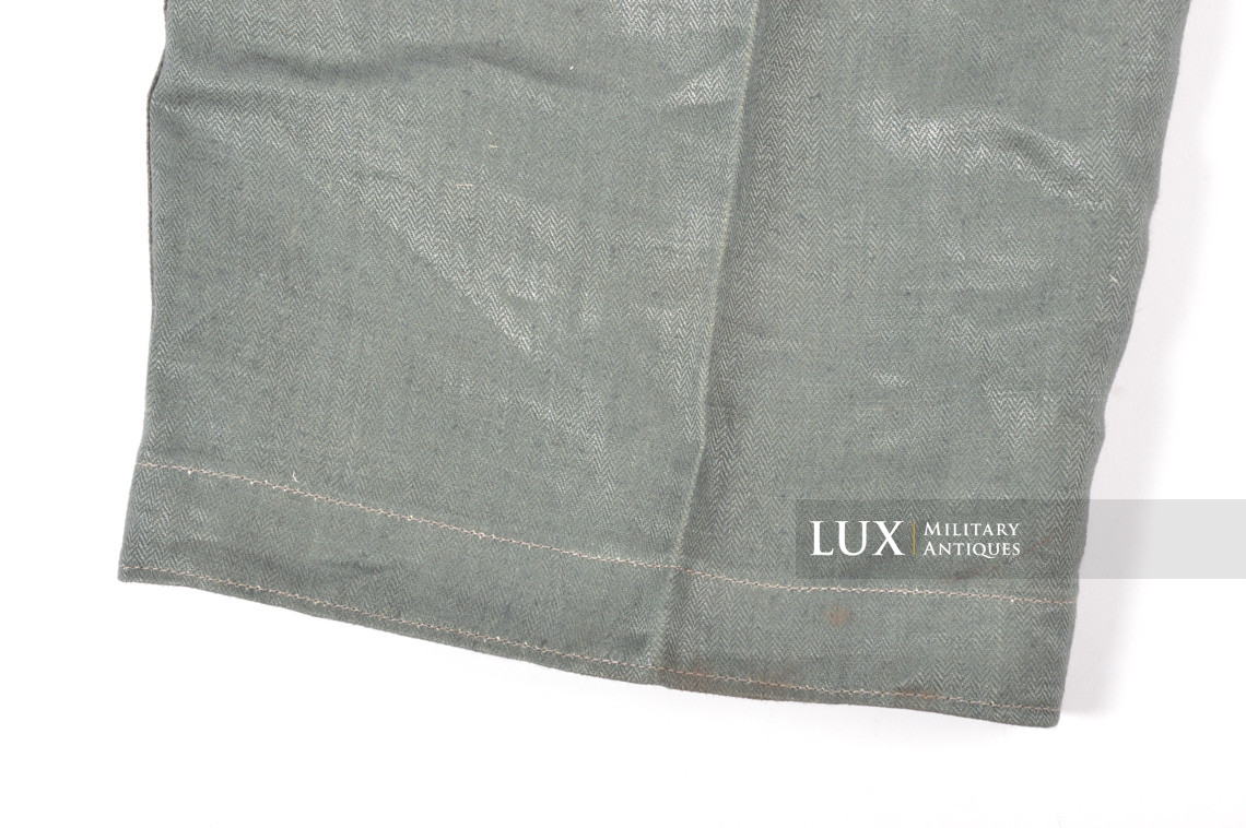 Unissued Luftwaffe HBT EM's combat service trousers, « RBNr » - photo 21