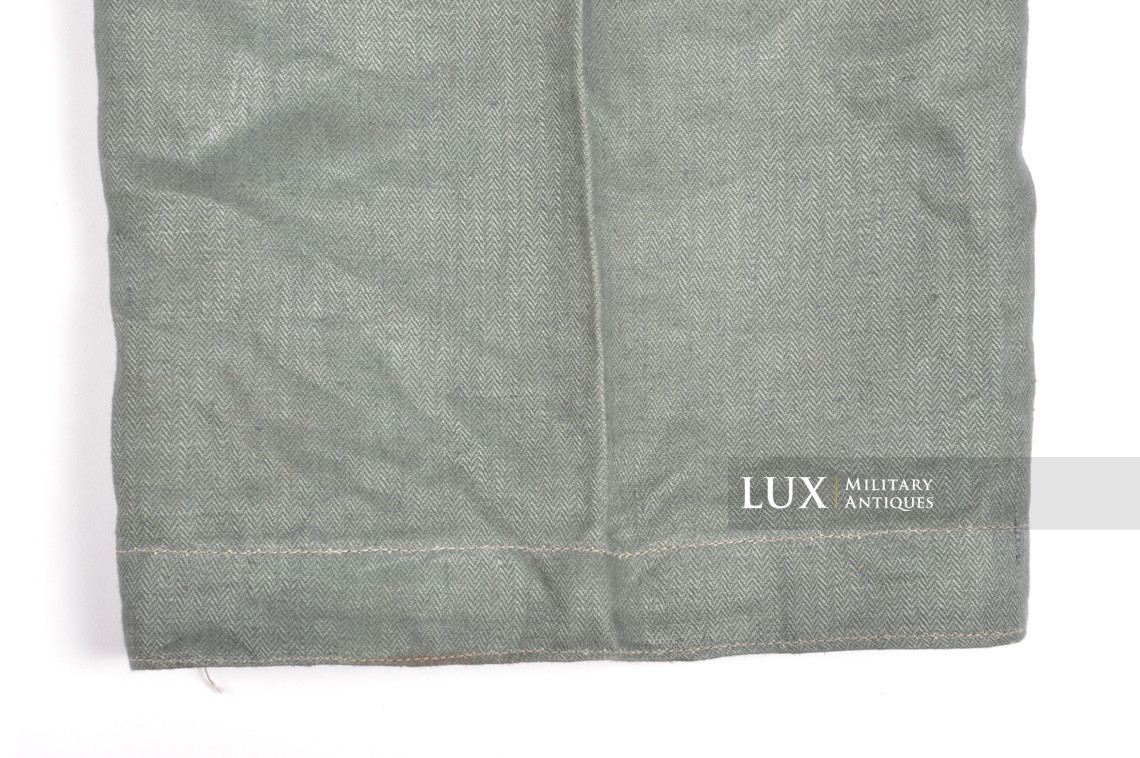 Unissued Luftwaffe HBT EM's combat service trousers, « RBNr » - photo 22