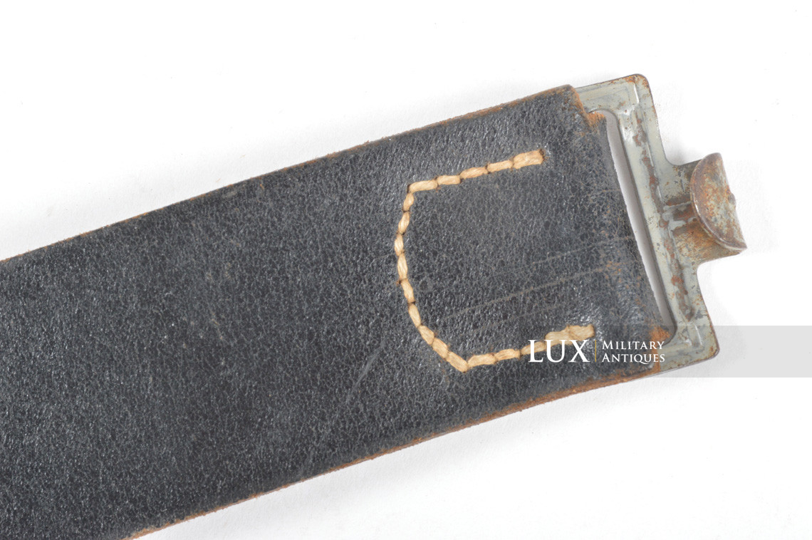 Late-war Heer / Waffen-SS leather belt, « 1943 » - photo 7
