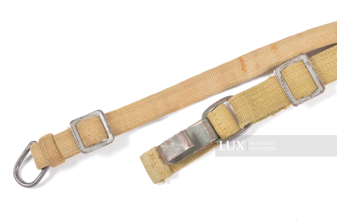 German tropical webbing Y-straps, « 1942 » - photo 7