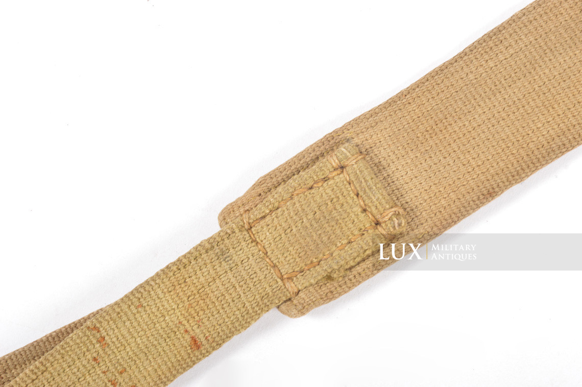 German tropical webbing Y-straps, « 1942 » - photo 8