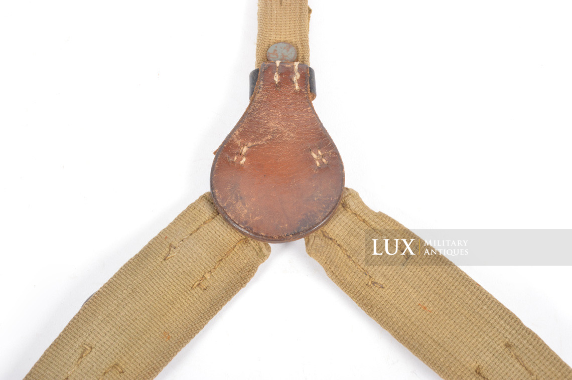 German tropical webbing Y-straps, « 1942 » - photo 18