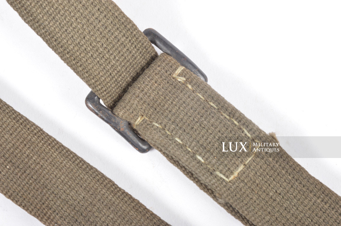 Mid-war German MG34/42 optical sight box web carrying strap - photo 12