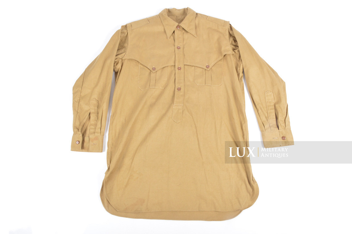 Chemise tropicale Waffen-SS - Lux Military Antiques - photo 4