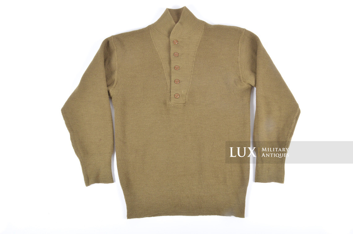 US Army classic winter high-neck sweater , « 5-button » - photo 4
