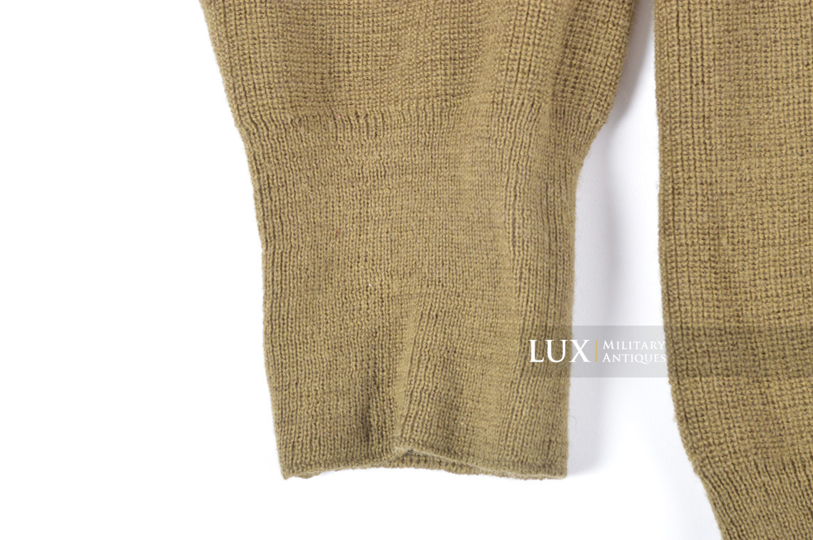 US Army classic winter high-neck sweater , « 5-button » - photo 10
