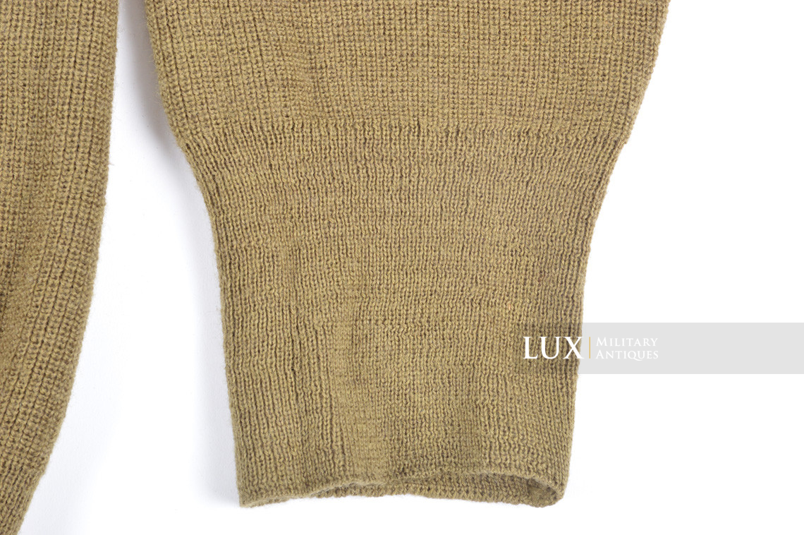 US Army classic winter high-neck sweater , « 5-button » - photo 12