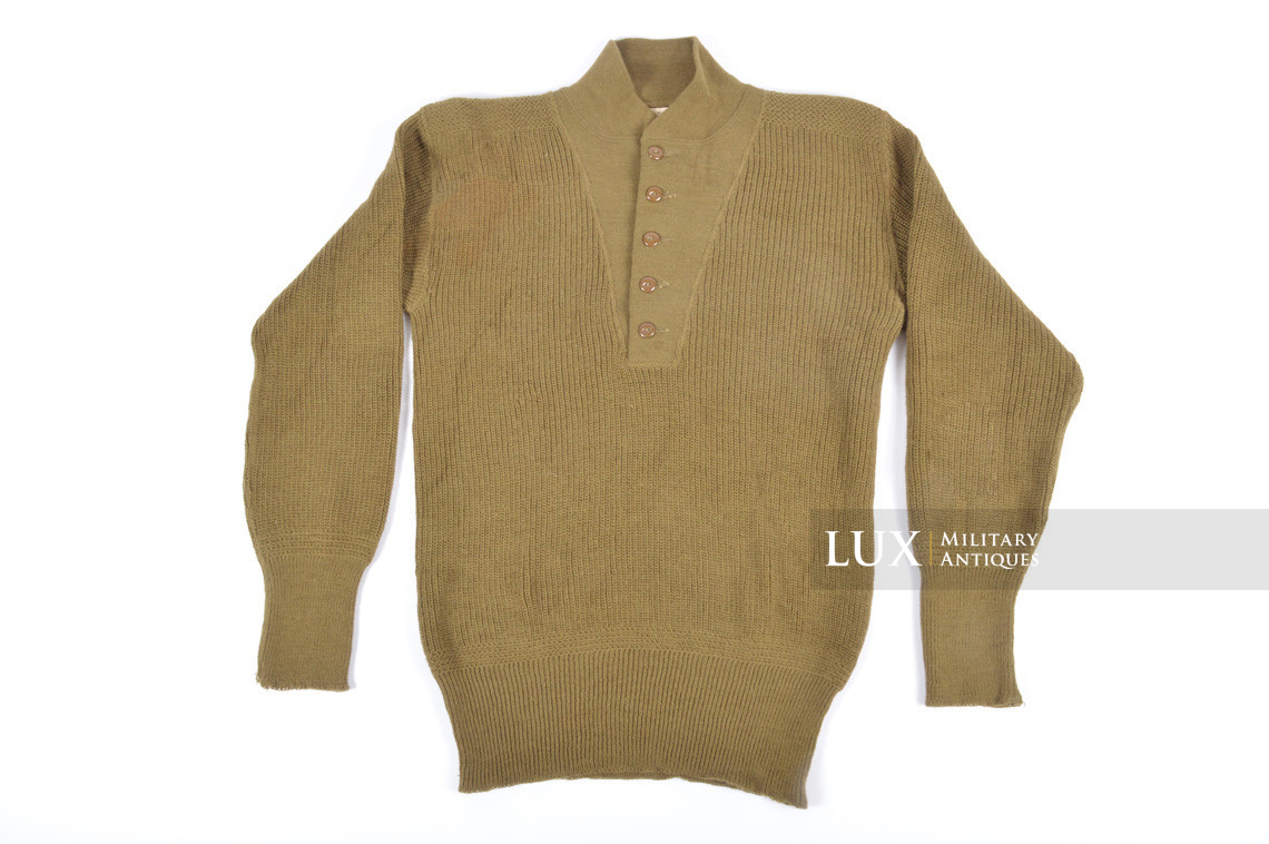 US Army classic winter high-neck sweater , « 5-button » - photo 4