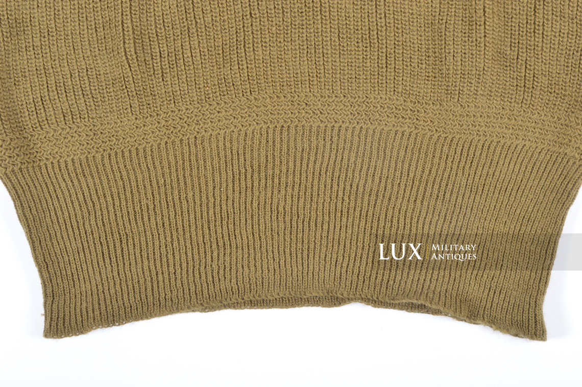 US Army classic winter high-neck sweater , « 5-button » - photo 11