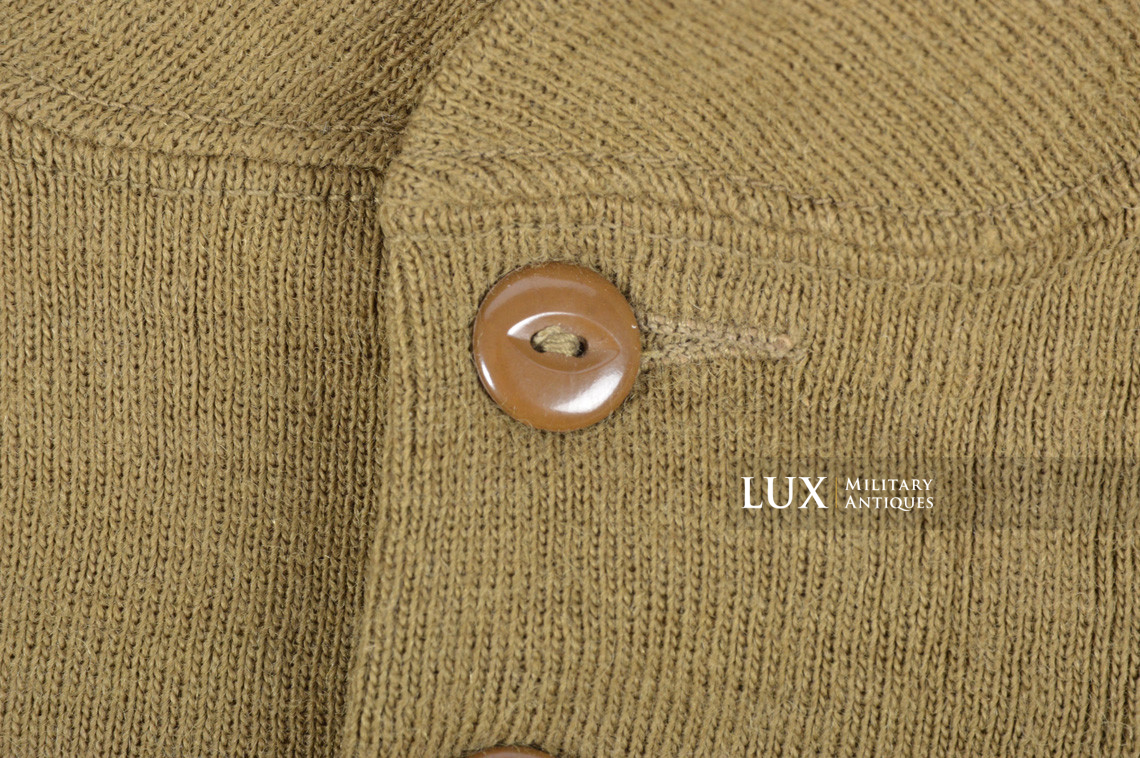 US Army classic winter high-neck sweater , « 5-button » - photo 8