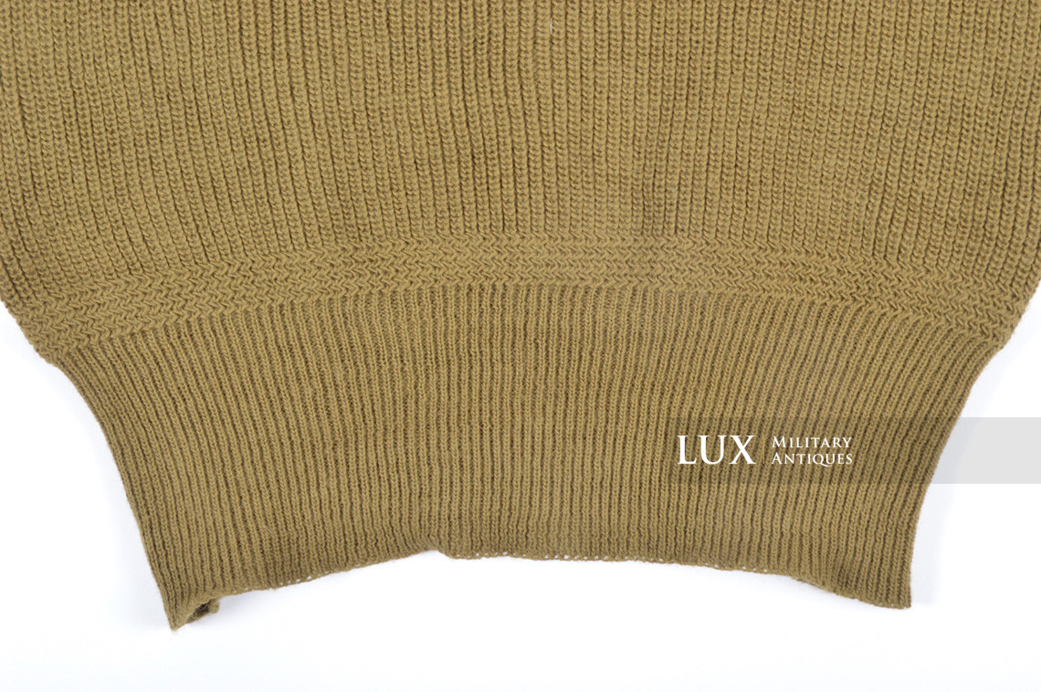 US Army classic winter high-neck sweater , « 5-button » - photo 15