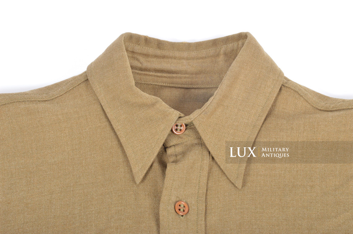 Chemise en laine moutarde US Army précoce, « 1941 » - photo 7