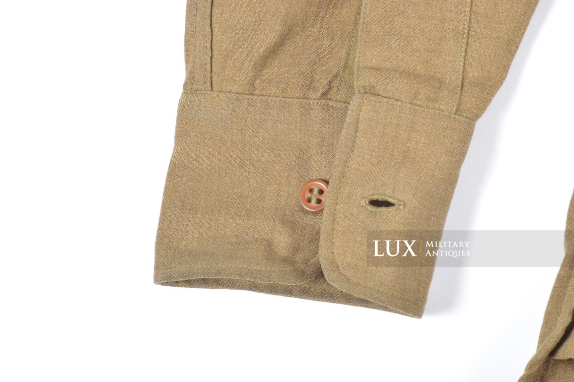 Chemise en laine moutarde US Army précoce, « 1941 » - photo 8