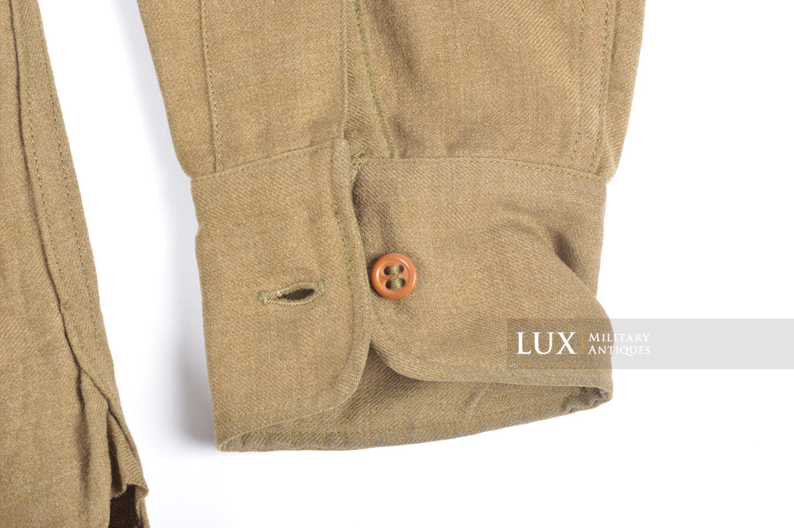 Chemise en laine moutarde US Army précoce, « 1941 » - photo 9