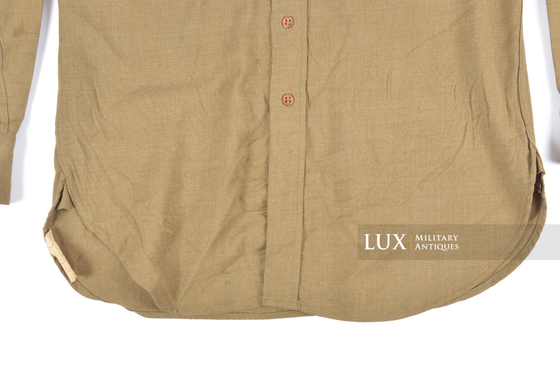 Chemise en laine moutarde US Army précoce, « 1941 » - photo 10