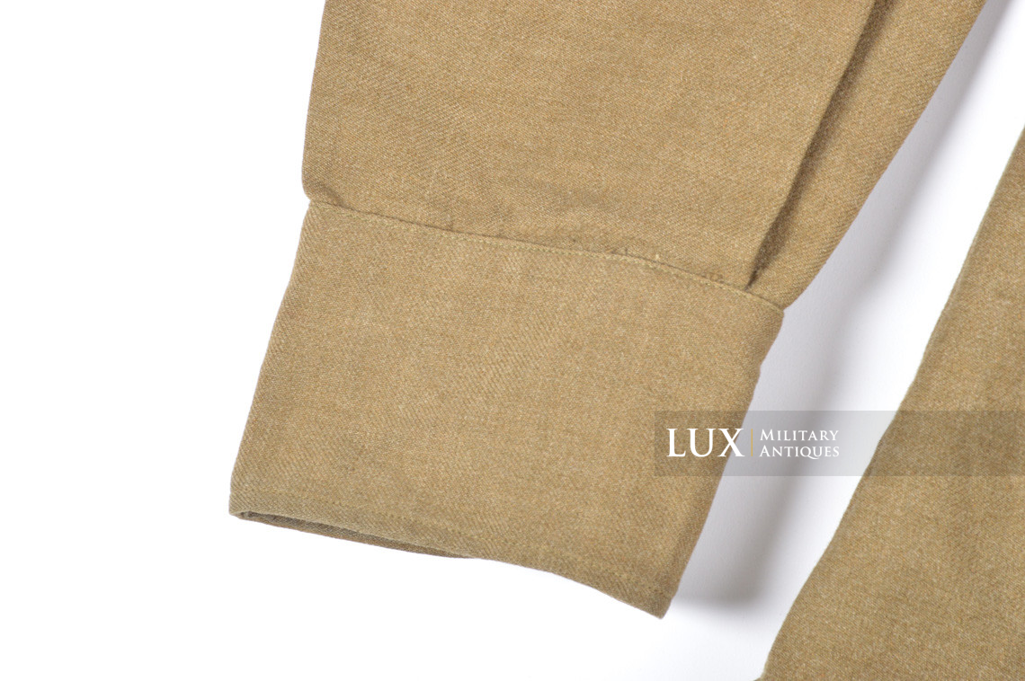 Chemise en laine moutarde US Army précoce, « 1941 » - photo 13