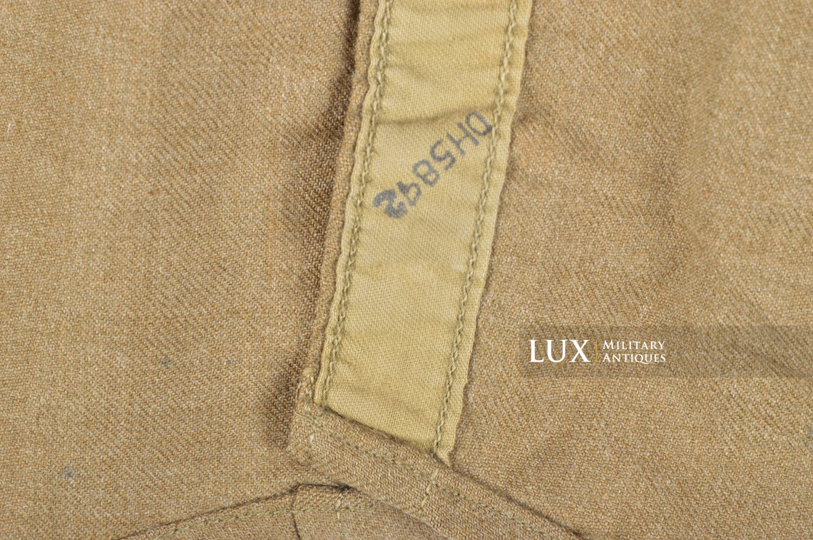 Chemise en laine moutarde US Army précoce, « 1941 » - photo 15