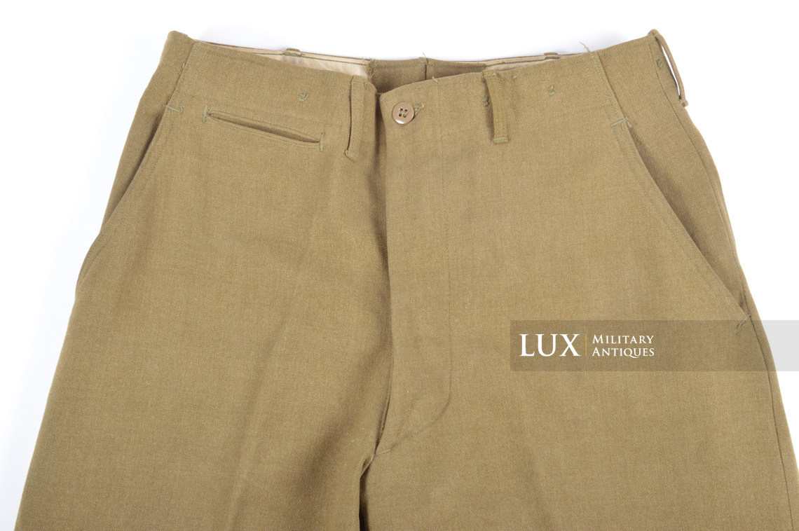 Pantalon US ARMY en laine moutarde, taille « 33x33 » - photo 13