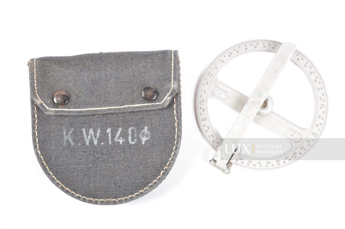 Instrument de mesure de distance sur carte pour l’artillerie, « Kartenwinkelmesser » - photo 7