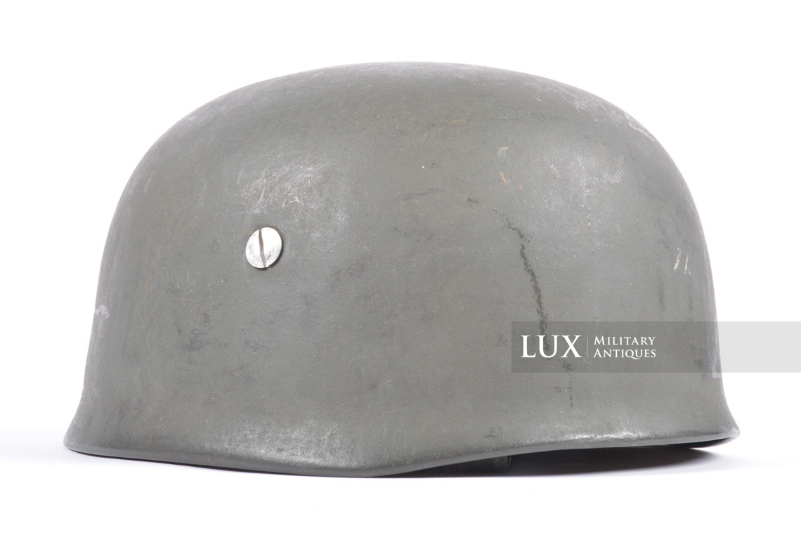 Unissued late-war M38 German Paratrooper combat helmet, « ckl68 » - photo 10
