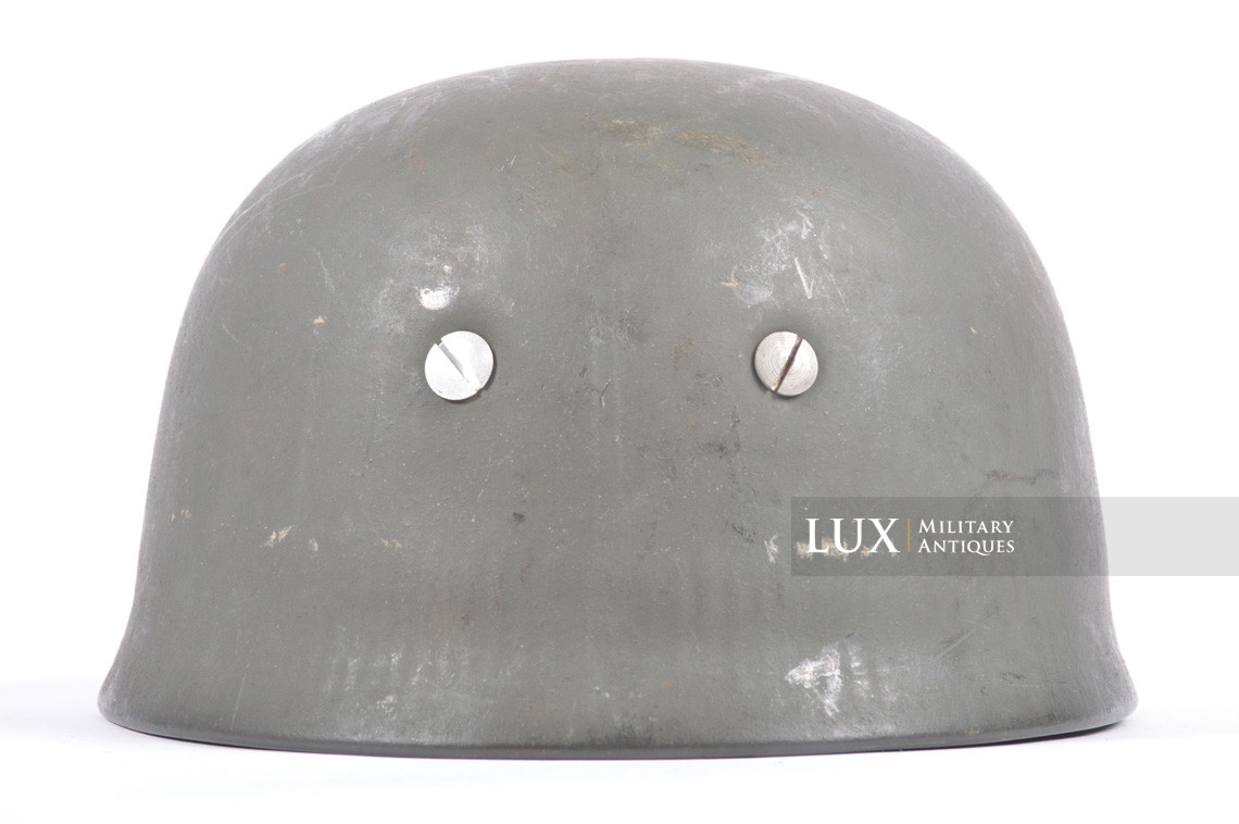 Unissued late-war M38 German Paratrooper combat helmet, « ckl68 » - photo 13