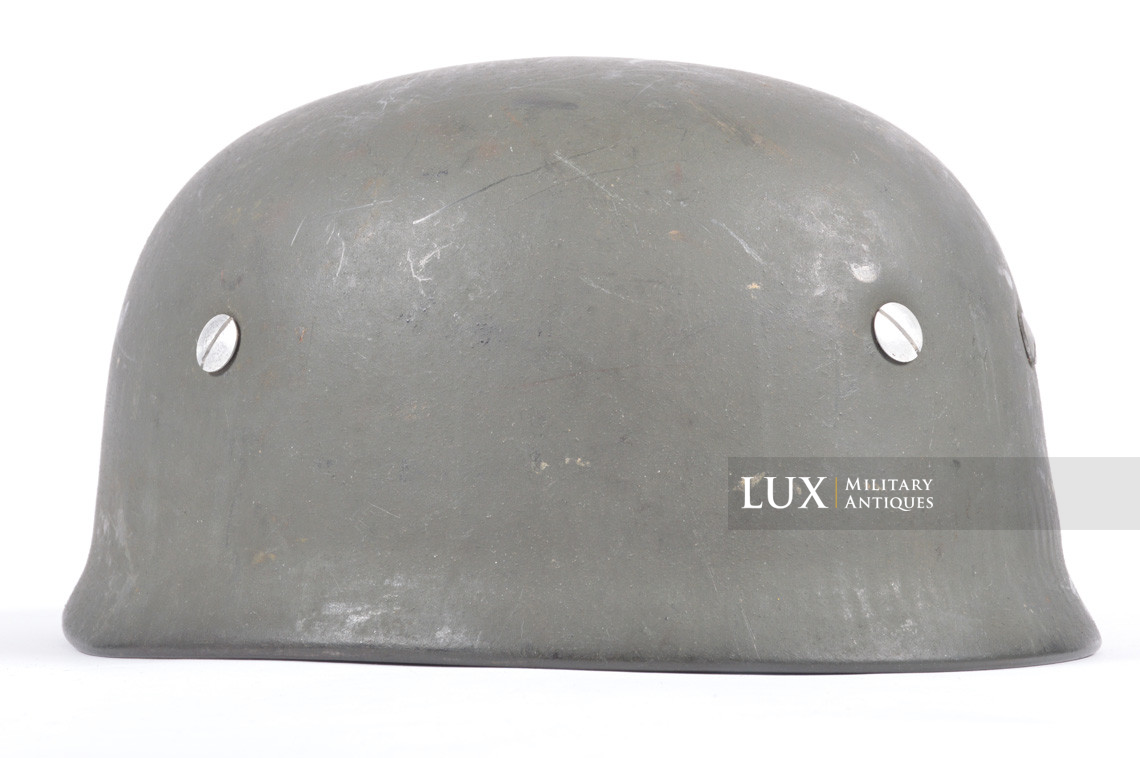 Unissued late-war M38 German Paratrooper combat helmet, « ckl68 » - photo 14