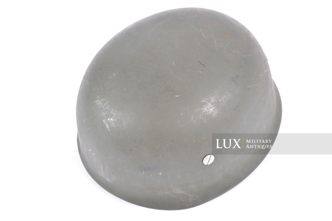 Casque M38 de parachutiste allemand fin de guerre, état neuf, « ckl68 » - photo 14