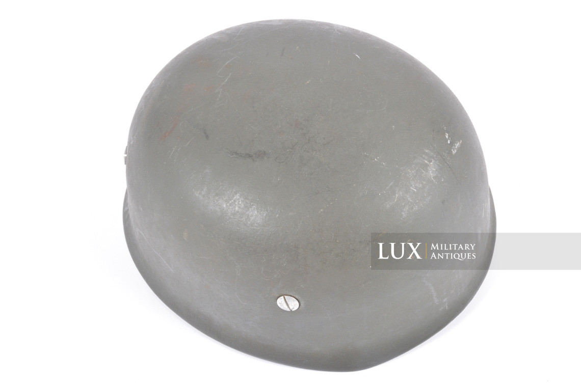 Casque M38 de parachutiste allemand fin de guerre, état neuf, « ckl68 » - photo 15