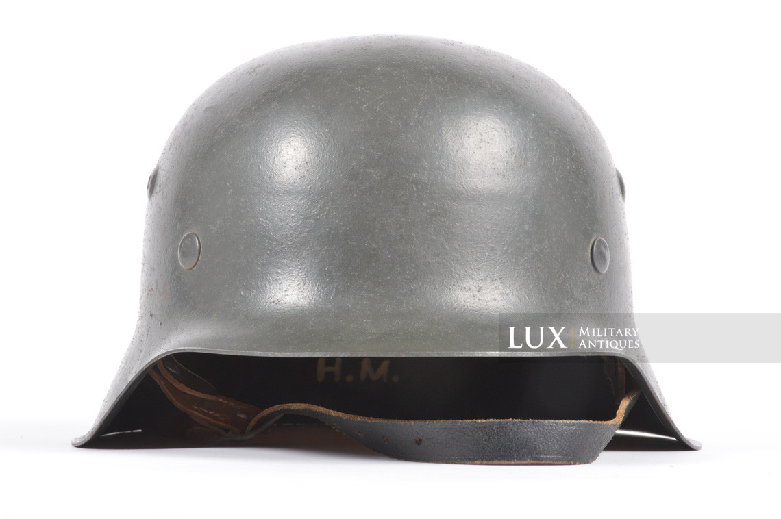 M42 German combat helmet, « hkp64 » - Lux Military Antiques - photo 8
