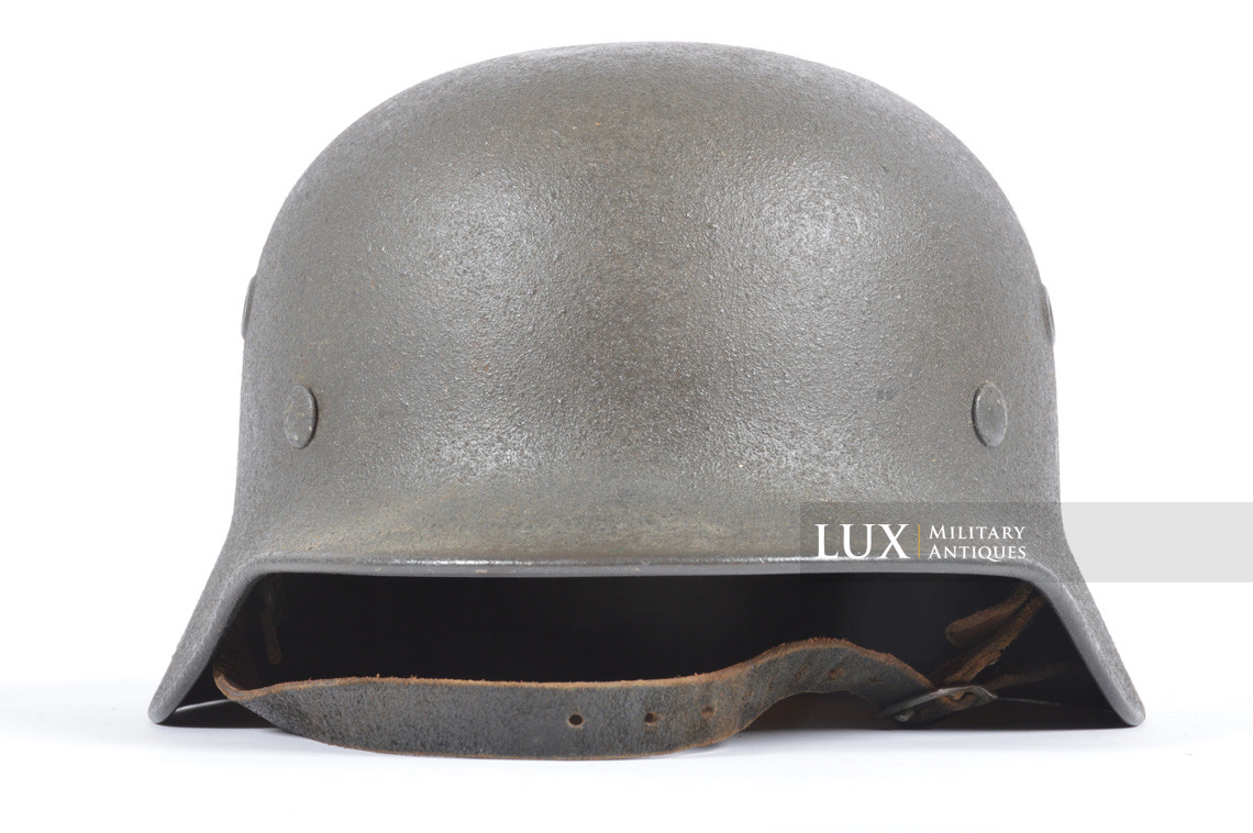 Late-war German Heer / Waffen-SS M40 Combat Helmet, « Q66 » - photo 8