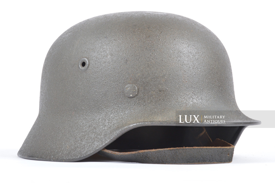 Late-war German Heer / Waffen-SS M40 Combat Helmet, « Q66 » - photo 9