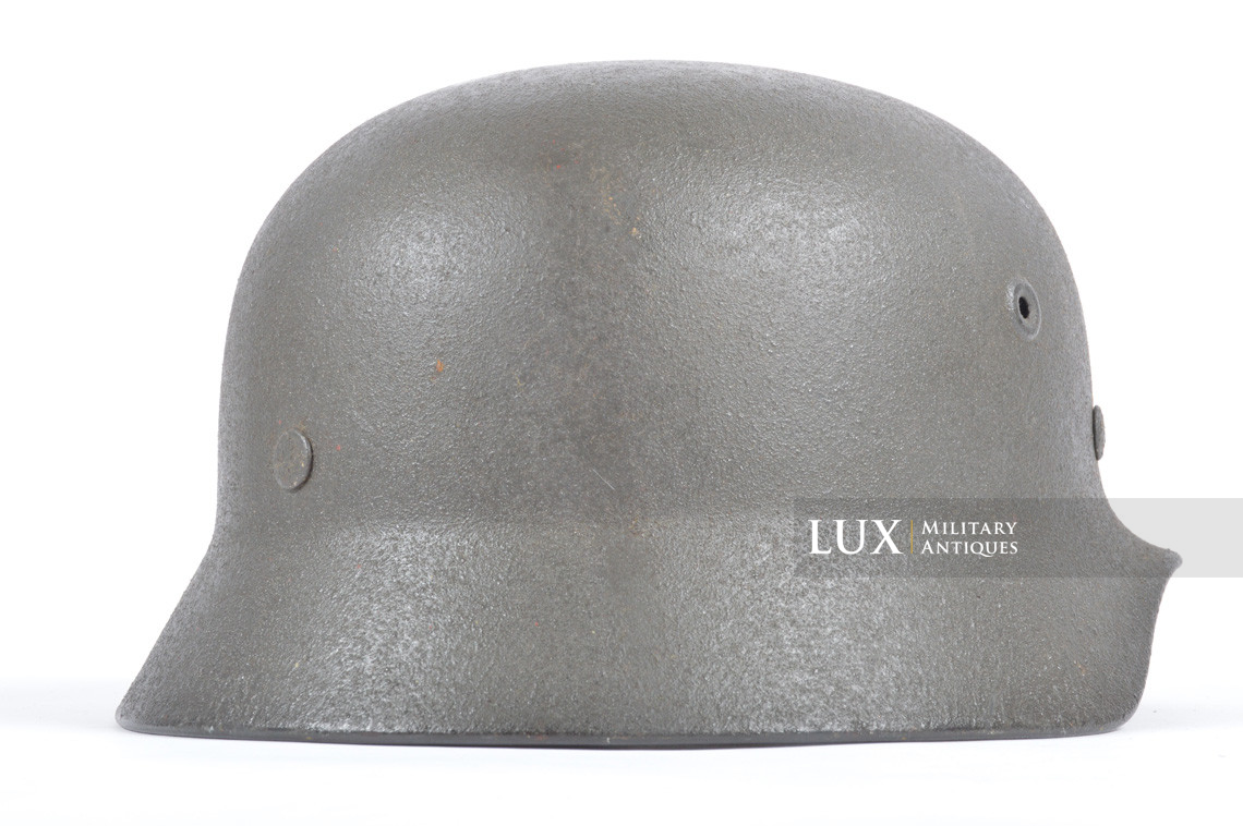 Late-war German Heer / Waffen-SS M40 Combat Helmet, « Q66 » - photo 11