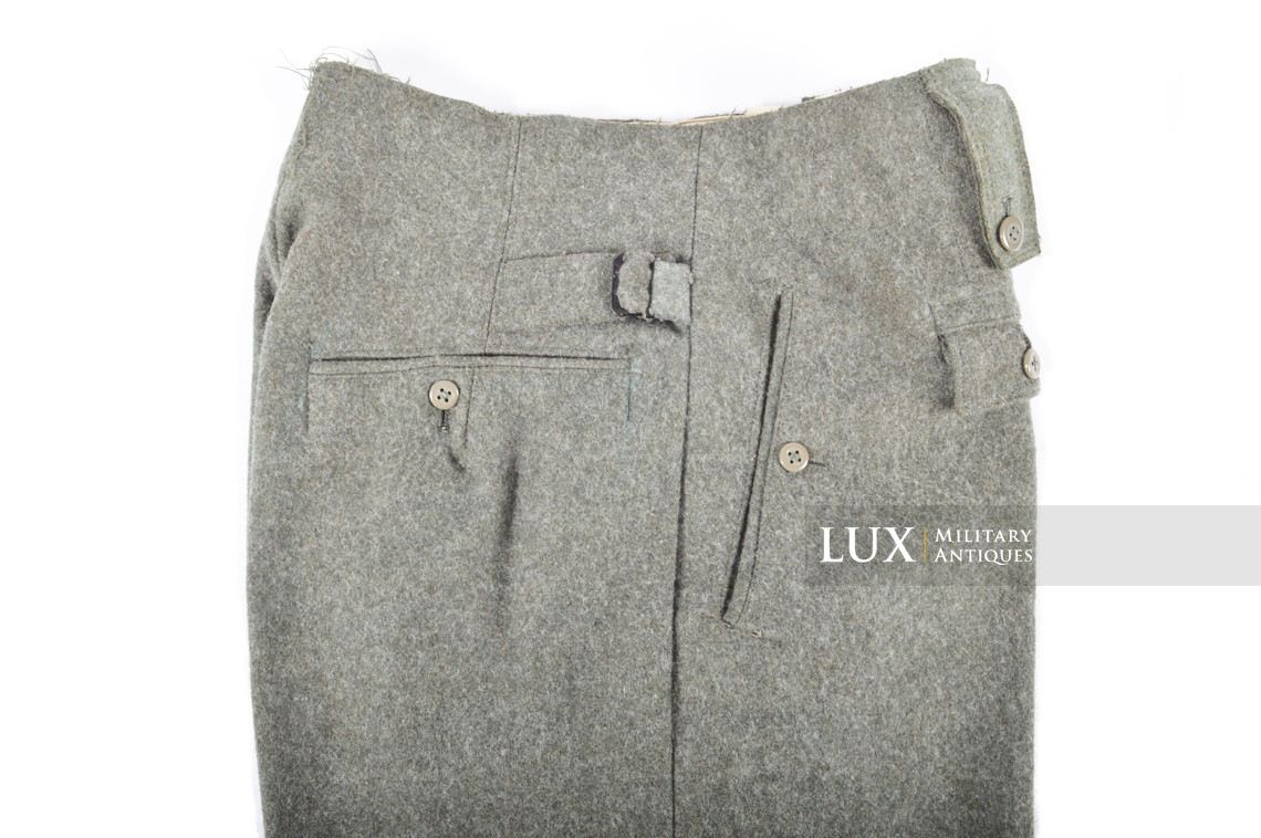 Rare pantalon de combat M43 Waffen-SS - Lux Military Antiques - photo 11