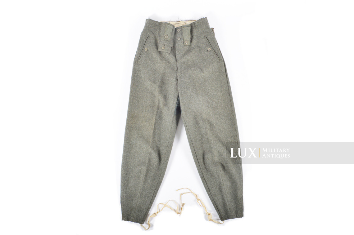 Rare pantalon de combat M43 Waffen-SS - Lux Military Antiques - photo 13