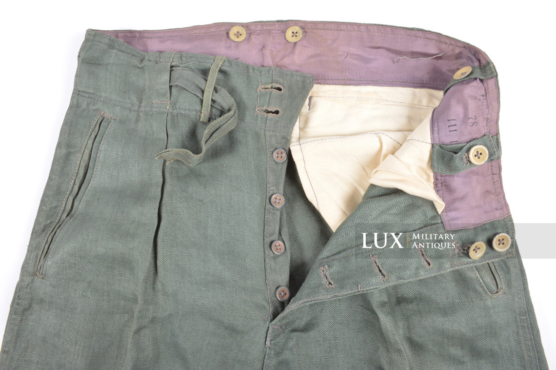 Pantalon Luftwaffe en treillis, « RBNr » - photo 16