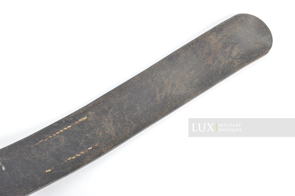 Early German Kriegsmarine leather combat service belt, « 1940 » - photo 10