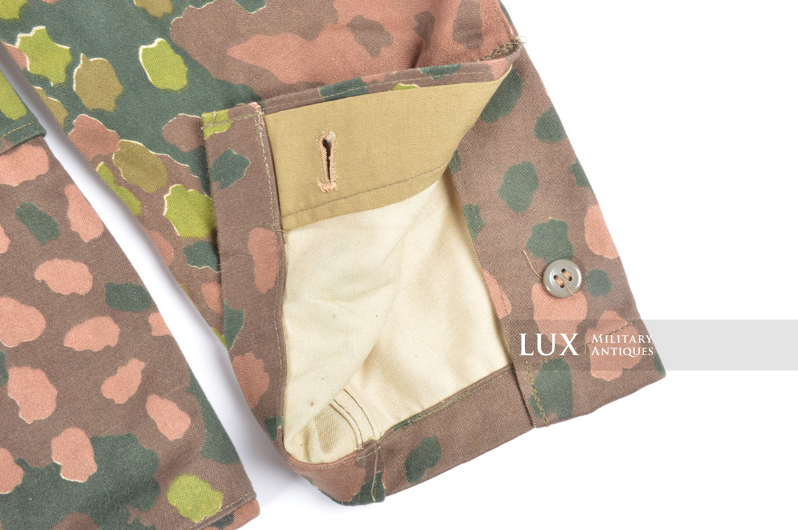 Veste Waffen-SS M44 en camouflage petit pois, état neuf, « coton lisse » - photo 12