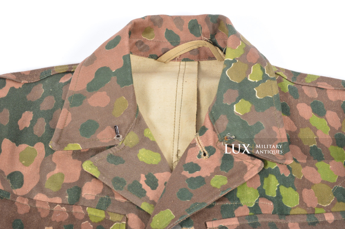 Veste Waffen-SS M44 en camouflage petit pois, état neuf, « coton lisse » - photo 7